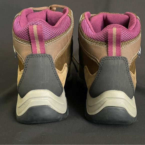 Timberland Mt. Maddsen Hiking Boots In Brown And Magenta Women’s Size 7 NWOT - Picture 5 of 6
